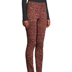 Joe's Leopard Print The Charlie High Rise Jeans 24